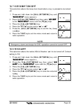 Preview for 45 page of Standard Horizon Eclipes DSC GX1000S Owner'S Manual