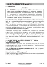 Preview for 35 page of Standard Horizon ECLIPSE GX1300E Owner'S Manual