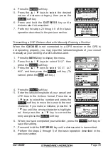 Preview for 39 page of Standard Horizon ECLIPSE GX1300E Owner'S Manual