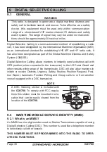 Preview for 36 page of Standard Horizon Explorer GPS GX1700 Owner'S Manual