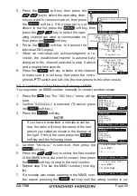 Preview for 49 page of Standard Horizon Explorer GPS GX1700 Owner'S Manual