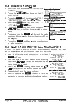 Preview for 88 page of Standard Horizon Explorer GPS GX1700 Owner'S Manual