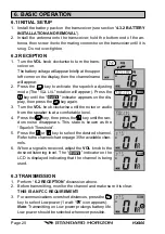 Preview for 20 page of Standard Horizon HX400 Owner'S Manual