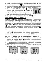 Preview for 21 page of Standard Horizon HX400 Owner'S Manual