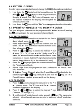 Preview for 23 page of Standard Horizon HX400 Owner'S Manual