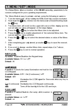 Preview for 28 page of Standard Horizon HX400 Owner'S Manual