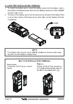 Preview for 12 page of Standard Horizon HX760S Owner'S Manual