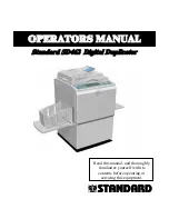 Preview for 3 page of Standard SD462 Operator'S Manual