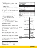 Preview for 10 page of Stanley 031312004 Safety, Operation & Maintenance