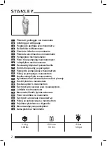 Preview for 2 page of Stanley 150703XSTN Instruction Manual For Owner'S Use