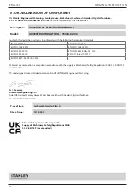 Preview for 24 page of Stanley 73434-02000 Instruction And Service Manual