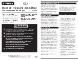 Preview for 4 page of Stanley 78-401 Manual