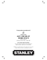 Preview for 20 page of Stanley AC6511 User Manual