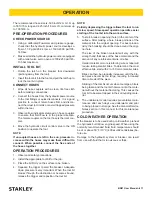 Preview for 11 page of Stanley BR67 User Manual