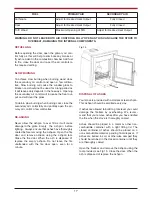 Preview for 17 page of Stanley Cara Glass Installation And Operating Instructions Manual