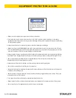 Preview for 14 page of Stanley CT10016N User Manual