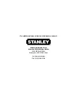 Preview for 17 page of Stanley DL09150 User Manual