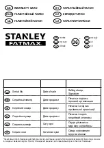 Preview for 109 page of Stanley Fat Max KFFMES301 Original Instructions Manual