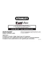 Stanley FATMAX FMFP70979 Instructions Manual preview