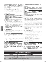 Preview for 60 page of Stanley Fatmax FMXCMS2020TE Instruction Manual For Owner'S Use