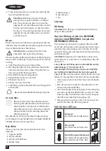 Preview for 44 page of Stanley FATMAX V20 LITHIUM ION SBH900 Manual