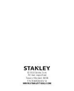 Preview for 44 page of Stanley FMHT77427 Manual