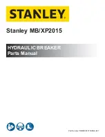 Stanley MB2015 Parts Manual preview