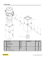 Preview for 15 page of Stanley MB3025 Parts Manual