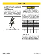 Preview for 14 page of Stanley MB656 User Manual