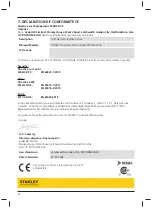 Preview for 51 page of Stanley SB25PT-05 Instruction Manual