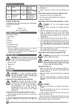 Preview for 8 page of Stanley SG5100 Original Instructions Manual