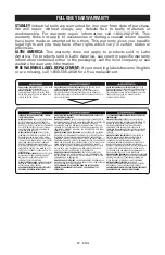 Preview for 20 page of Stanley STFP70635 Instruction Manual