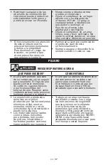 Preview for 44 page of Stanley STFP70635 Instruction Manual