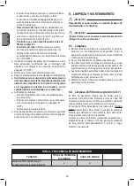 Preview for 38 page of Stanley SXCMD15WE Instruction Manual For Owner'S Use