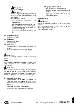 Preview for 139 page of Stanley SXVC20TPE Manual