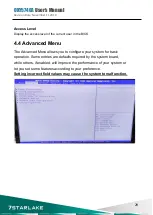 Preview for 30 page of Star Lake OXY5740A User Manual