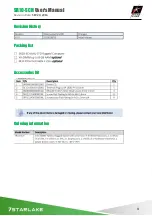 Preview for 5 page of Star Lake SR10-SCH User Manual