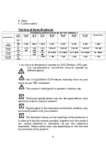 Preview for 7 page of Star-Light FCF-02WH User Manual