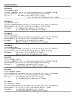 Preview for 2 page of Star Manufacturing International 8G-615MZ Installation And Operating Instructions Manual