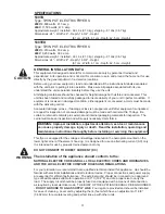 Preview for 3 page of Star Max 530TD Series Installation And Operation Instructions Manual