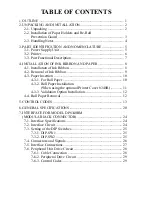 Preview for 3 page of Star Micronics DP8340R Series User Manual