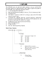 Preview for 5 page of Star Micronics DP8340R Series User Manual