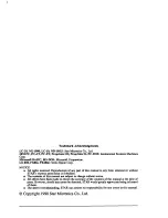 Preview for 2 page of Star Micronics LC-20 User Manual