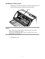 Preview for 11 page of Star Micronics LC-500 User Manual