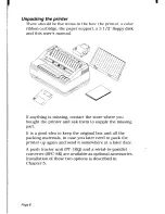 Preview for 15 page of Star Micronics LC24-30 Colour User Manual