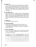 Preview for 49 page of Star Micronics LC24-30 Colour User Manual