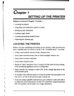 Preview for 9 page of Star Micronics Multi-Font NX-2415 User Manual