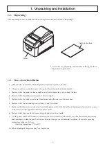 Preview for 5 page of Star Micronics TSP043E Series Hardware Manual