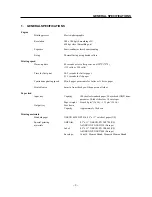 Preview for 7 page of Star Micronics WinType 4000 Technical Manual