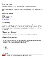 Preview for 4 page of Star Trac SPINNER PRO+ Owner'S Manual